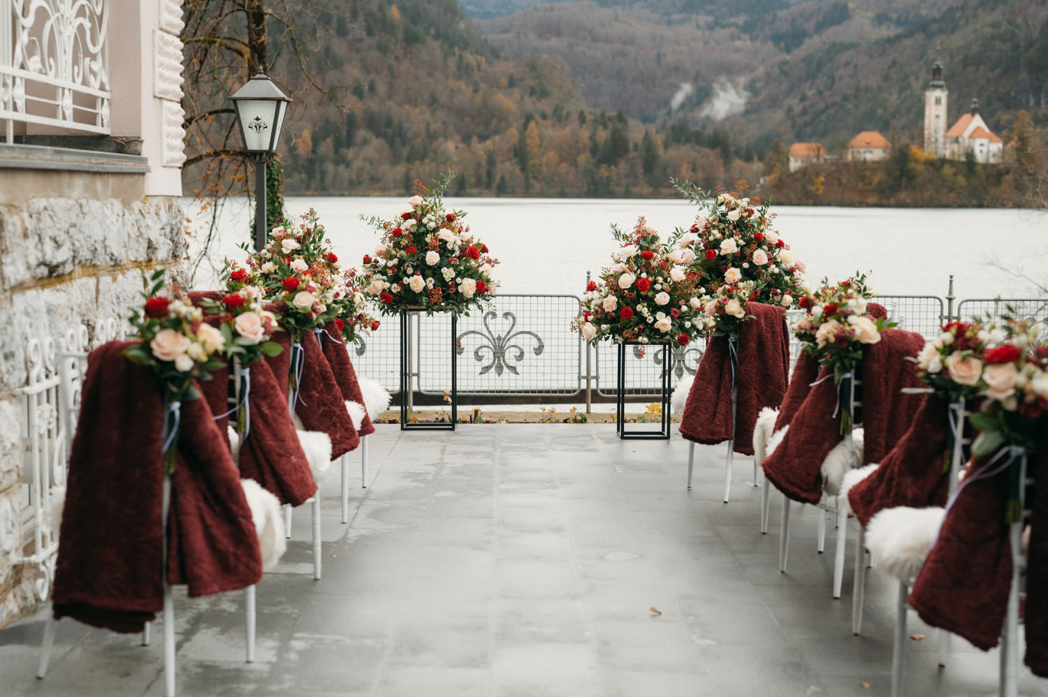 vila adora wedding lake bled