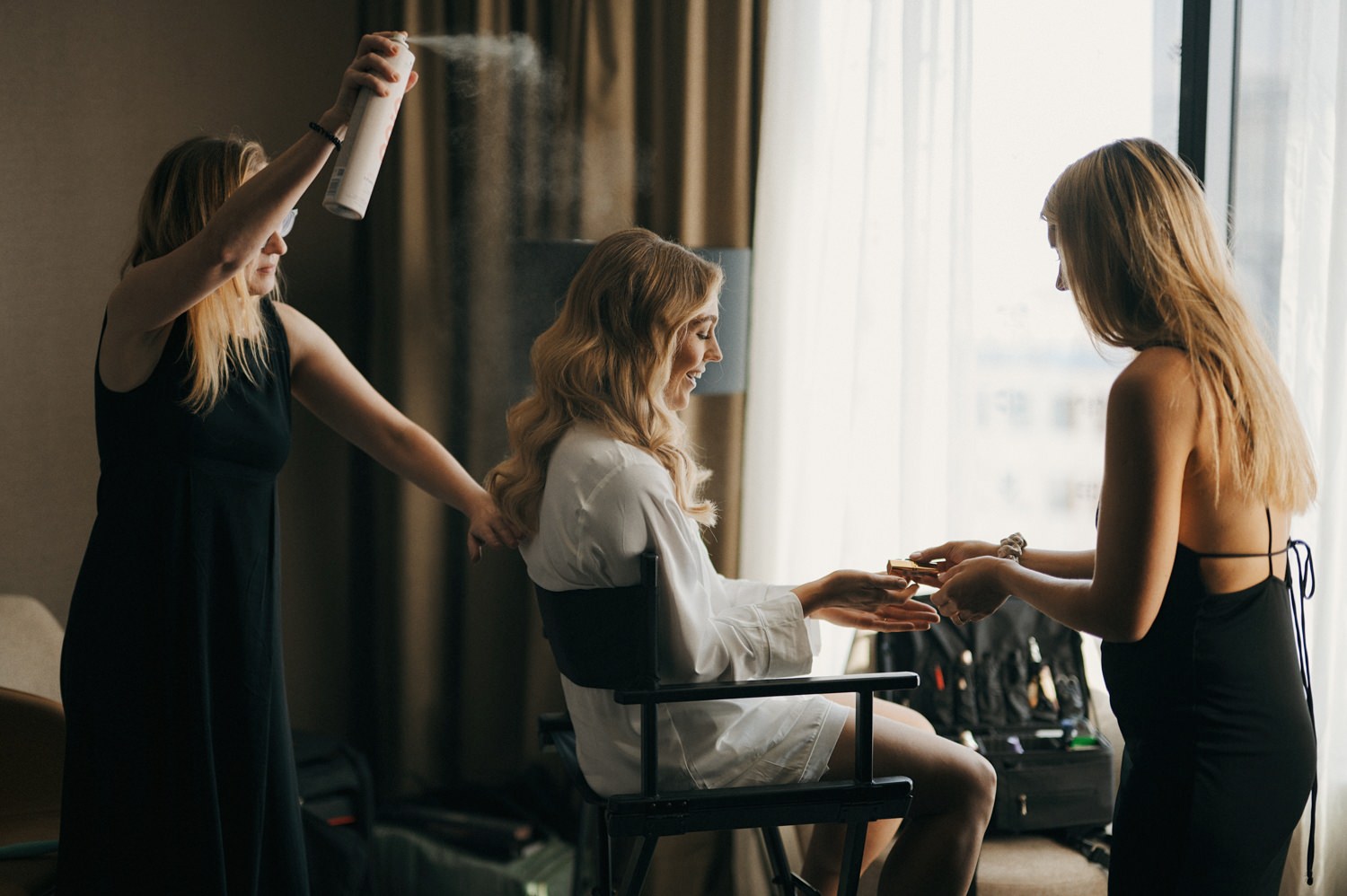 bride hair and make up ljubljana