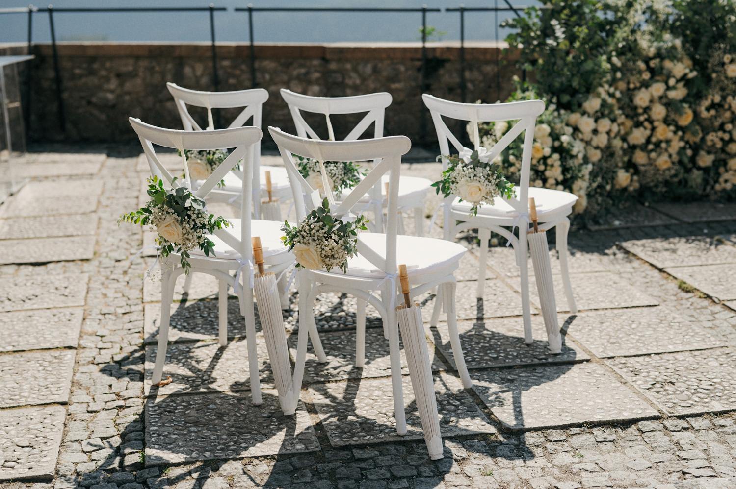 civil ceremony decoration at lake bled