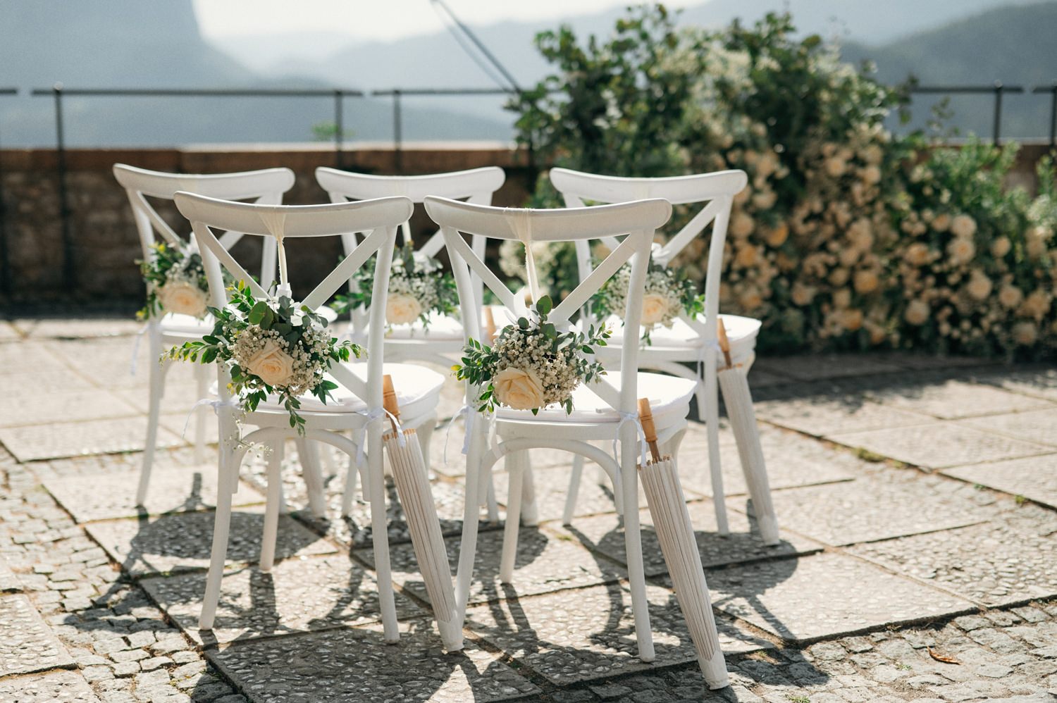 civil ceremony decoration at lake bled