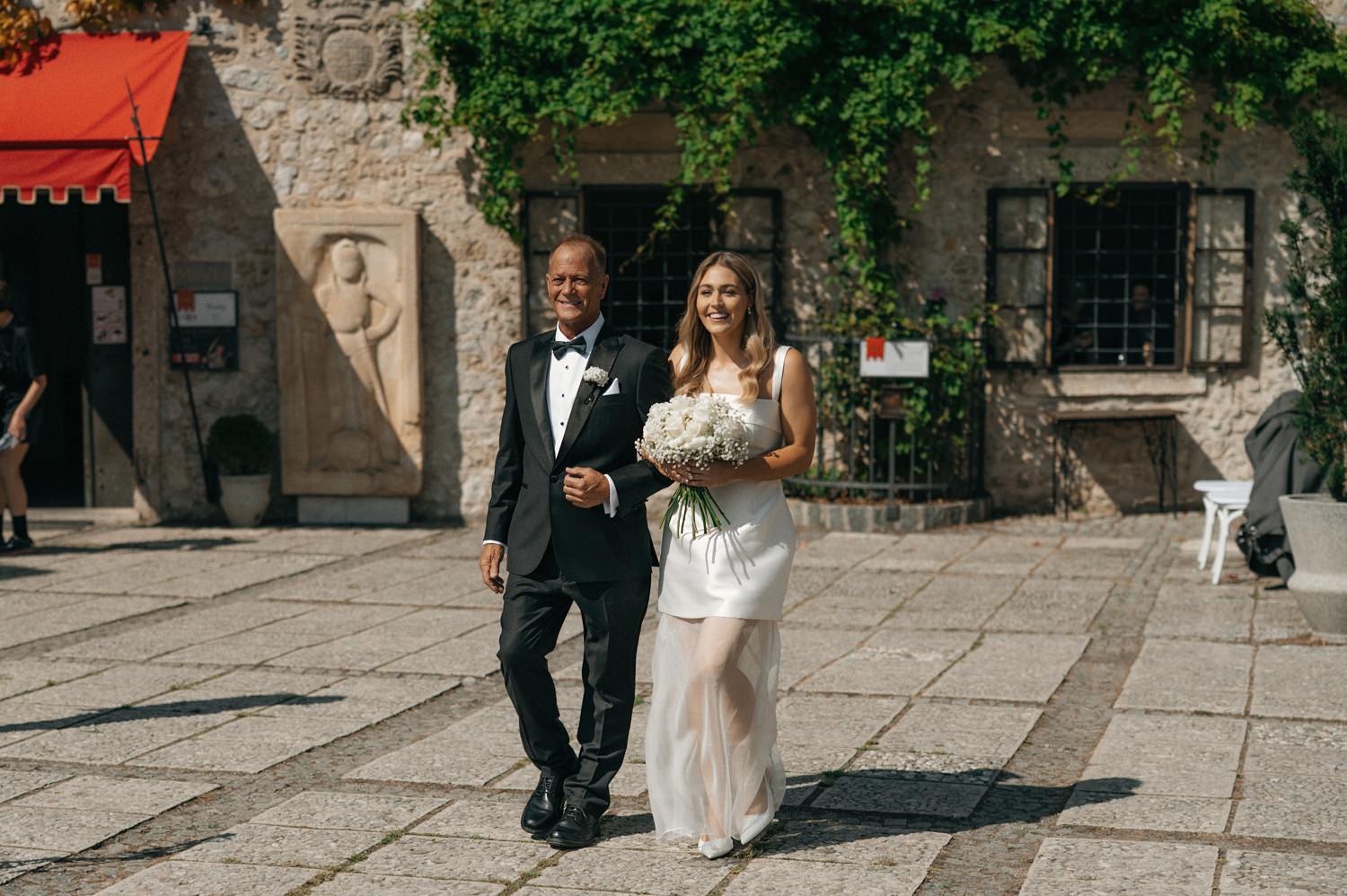 civil ceremony at lake bled