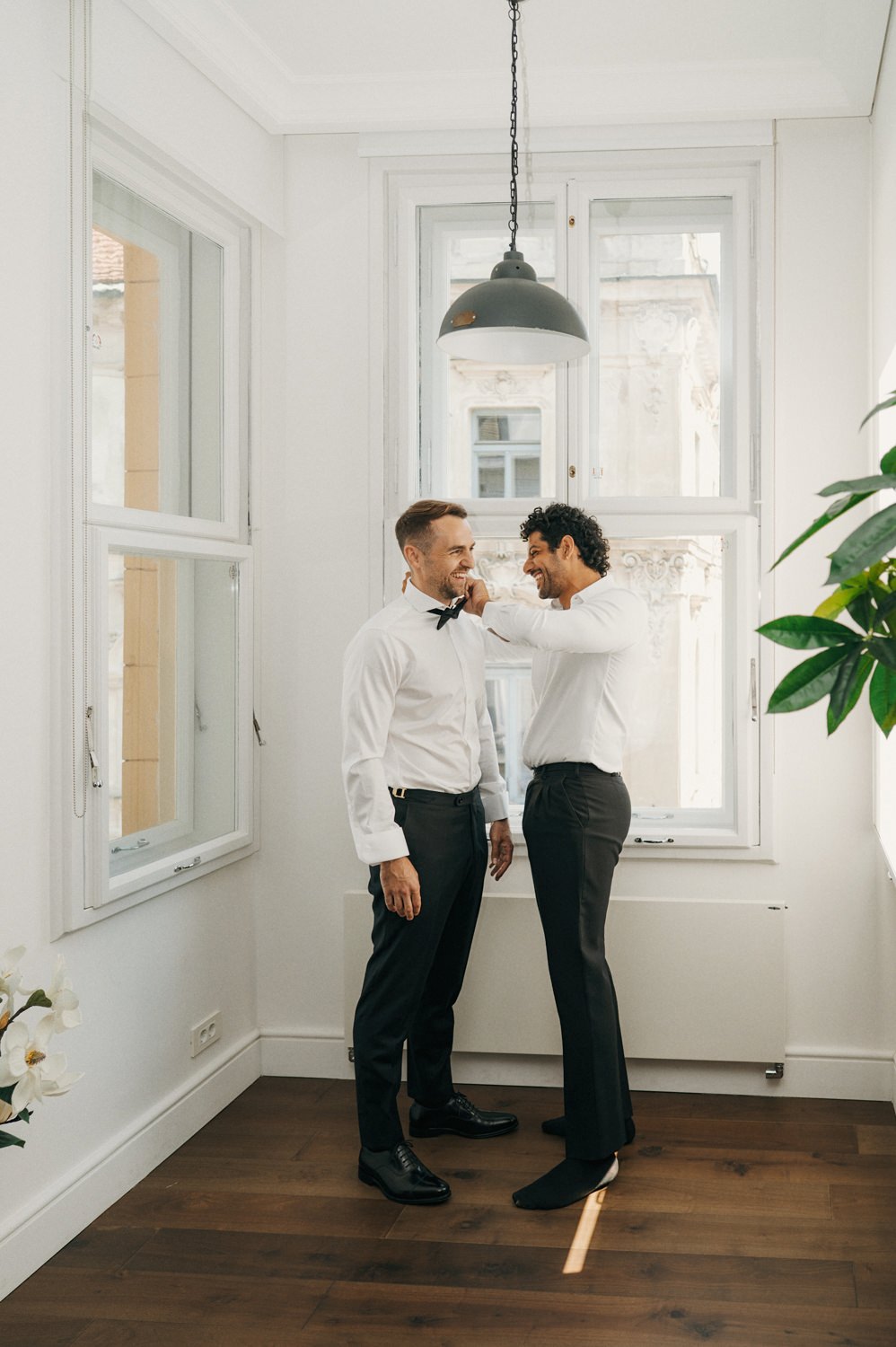 groom preparations in ljubljana